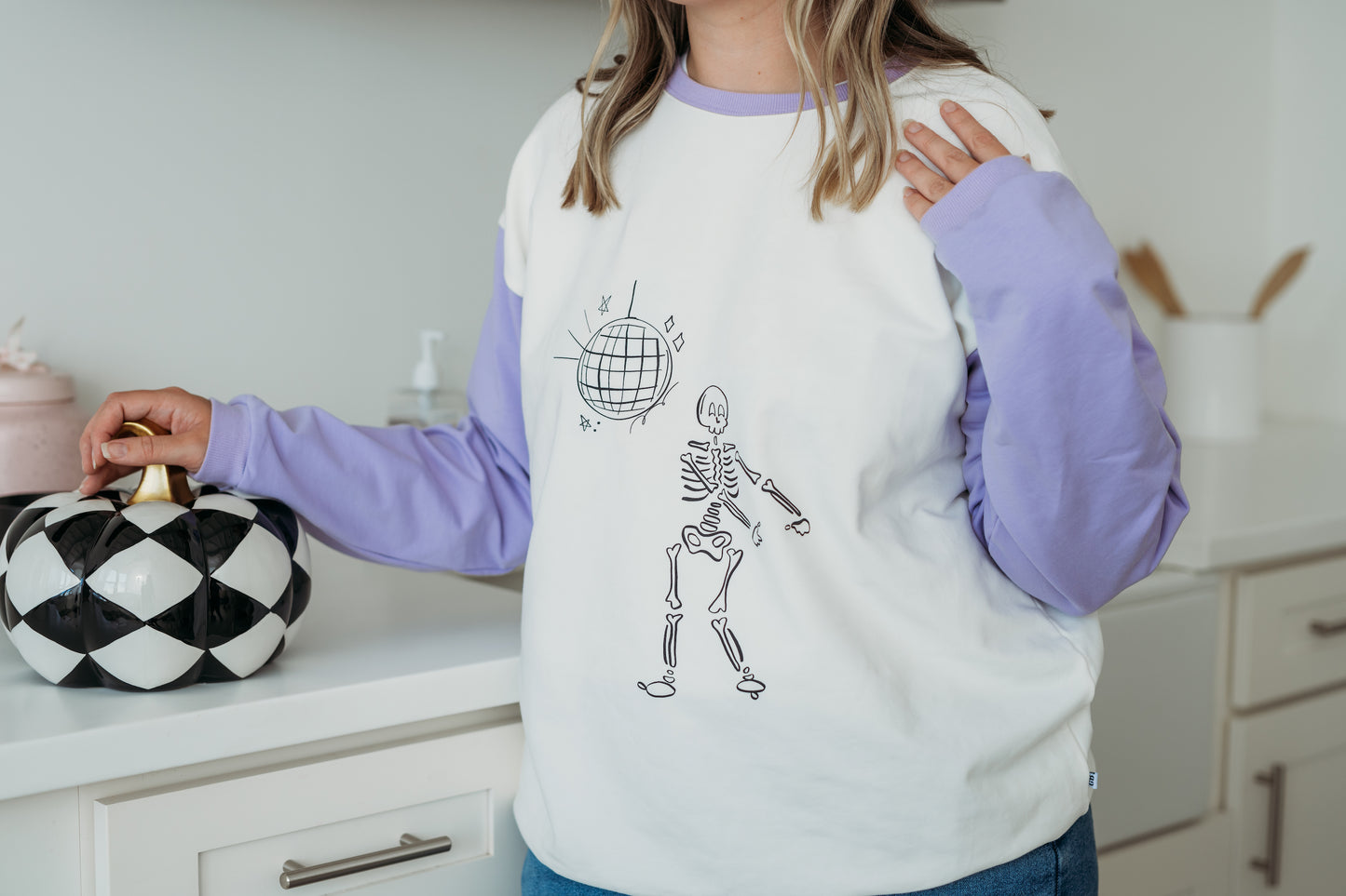 dancing skeleton sweatshirt